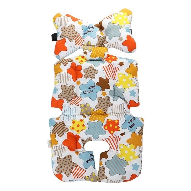 Dětské příslušenství Matrace do kočárku Bavlněný polštář Prodyšná měkká podložka Vložka Dětský kočárek Kočárek Příslušenství do autosedačky