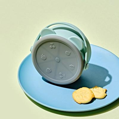 Silikonový kelímek na svačinu Glasslock pro miminka, mátový, 1 kus