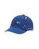 THEMUSEUMVISITOR Flag Eyelet Ball Cap (Blue)