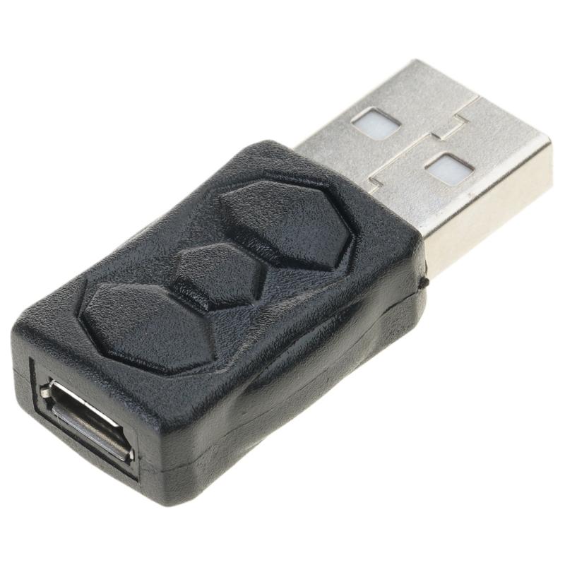 USB2.0 Adapter Micro/Mini Stecker Buchse Konverter Anschluss USB Ladeadapter für Computer Tablet PC Mobiltelefone