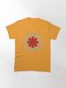 Red Hot Chili Peppers zwart rood heet Essentieel Klassiek T-shirt