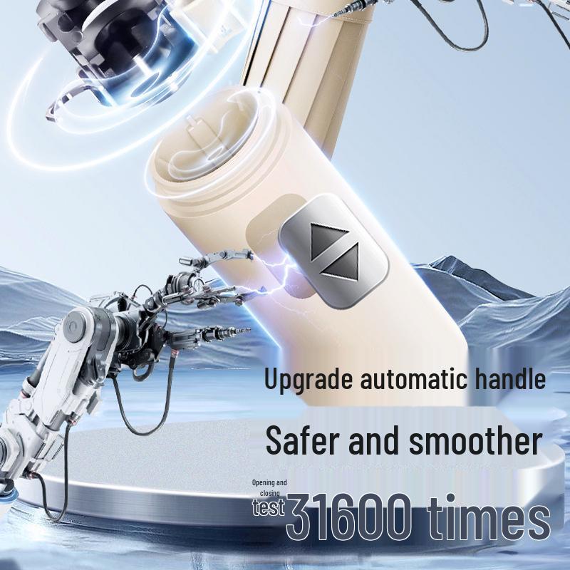 

24-Rib Large Windproof Automatic Folding Umbrella, Dual-Use for Men and Women, UV Blocking, Sun Protection, Rain or Shine.