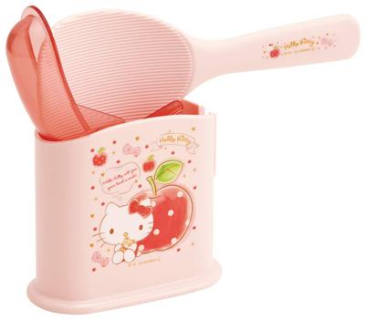 Spatula with Rice Hello Kitty Happiness Made In 19cm Case, Paddle, Girl, Sanrio, Japan, SMS1,
