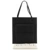 GUCCI GG Tote Bag 002-1008 black Nylon canvas Women Used
