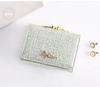 2024 Cute Japanese & Korean Multifunctional Student Card Holder & Coin Purse - Stylish Ladies' Tri-Fold Wallet