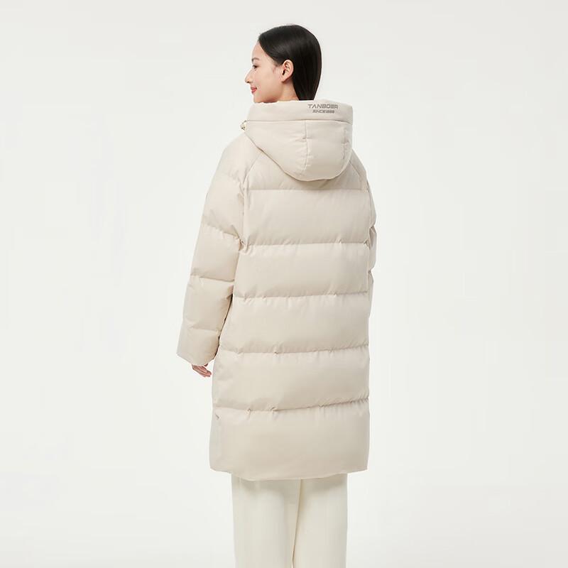 Tanbol Women's Long Warm Hooded Down Jacket