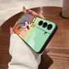 Cute Kick B-Buttowski Phone Case For Samsung S26 S25 S24 FE S23 S22 S21 Plus S20 Ultra Note20Ultra Black Soft Shell