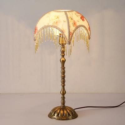 Klassischer romantischer Lampenschirm aus Stoff mit Quaste, Vintage-Stil, Kronleuchter-Lampenschirm, Esszimmer, Wohnzimmer, Schlafzimmer, Tischlampenschirm