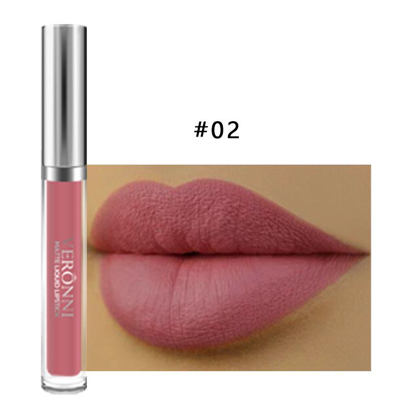 Charming Matte Velvet Lip Gloss: Long-Lasting, Non-Stick, Mist Finish Liquid Lipstick
