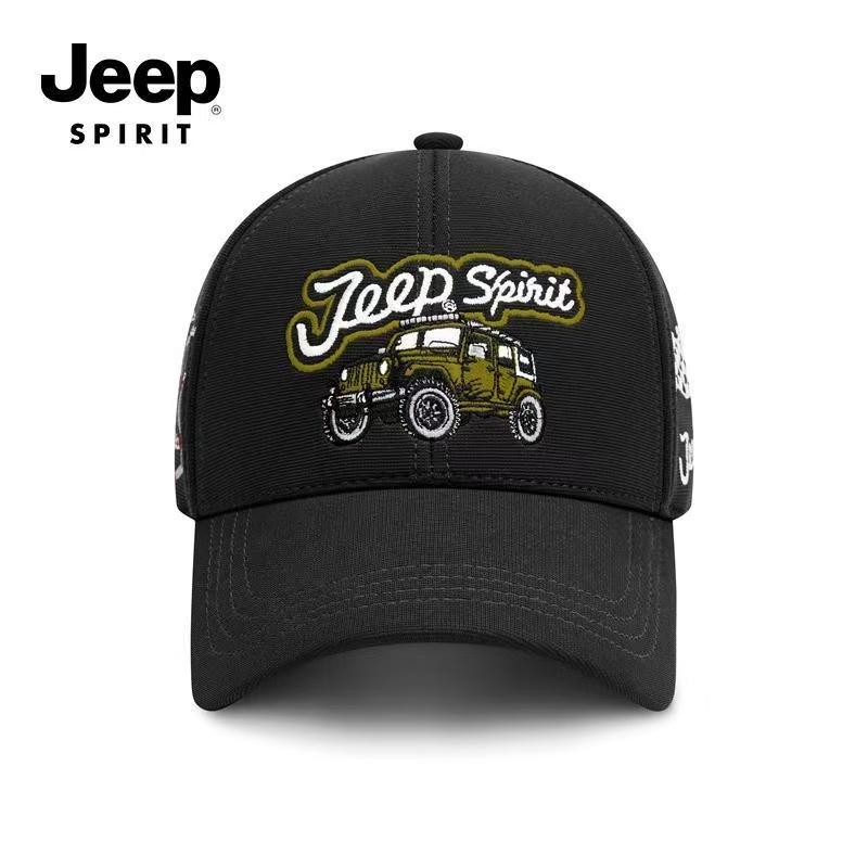 2026 Jeep high-quality pure cotton embroidered baseball cap, adjustable and suitable for both men and women. It is suitable for Adjustable