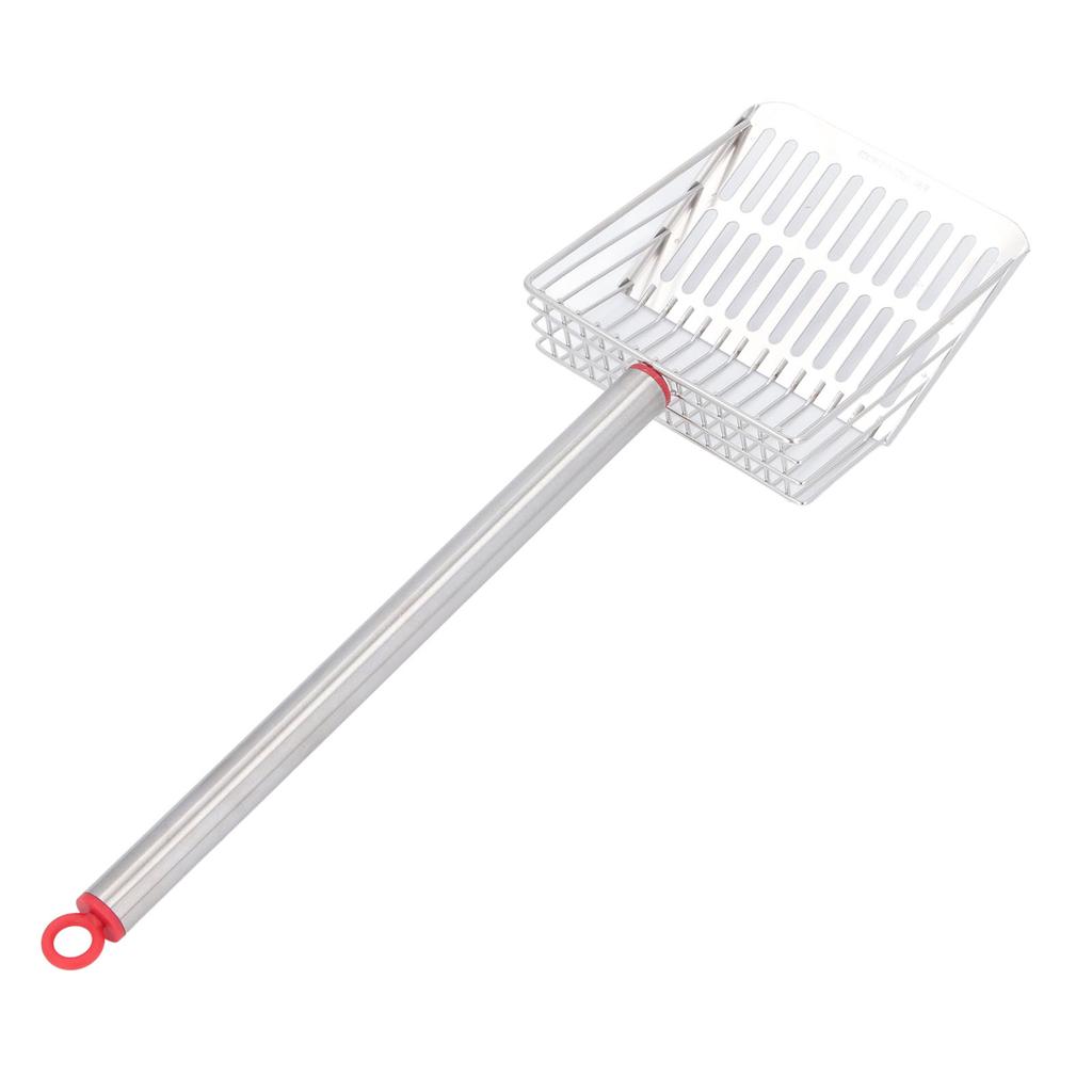 Cat Litter Scoop Long Handle Metal Removable Anti Splashing Fast Filtration Cat Litter Shovel