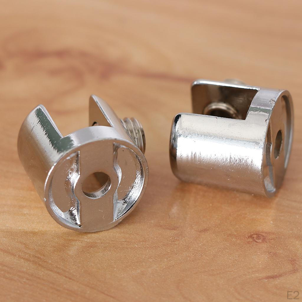 2-part Cylindrical Shape Adjustable Brackets Shelves for Insulating Office Chairs In The Bathroom