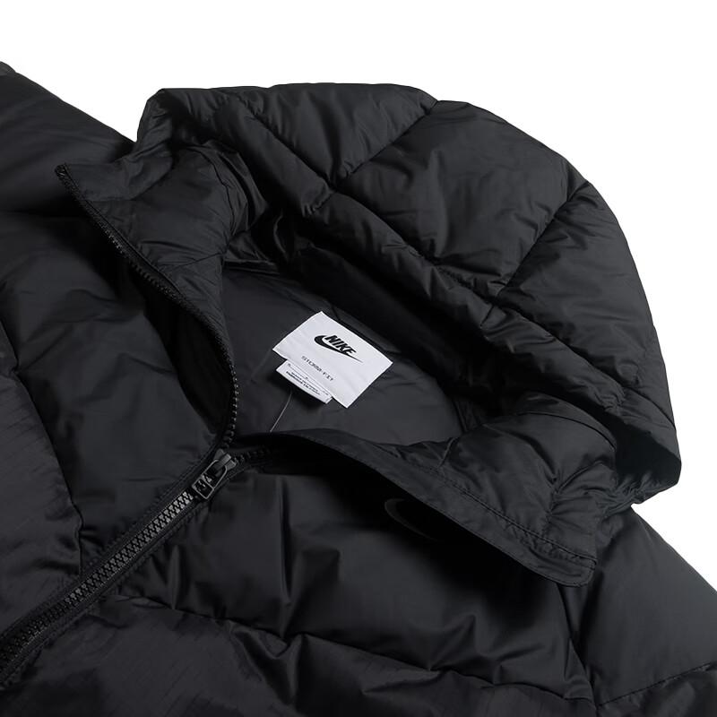 Nike Nsw Sf Downfl Nk Wpfr Sports Hooded Zipper Long Sleeve Down Jacket Women Jackets HV5236-010