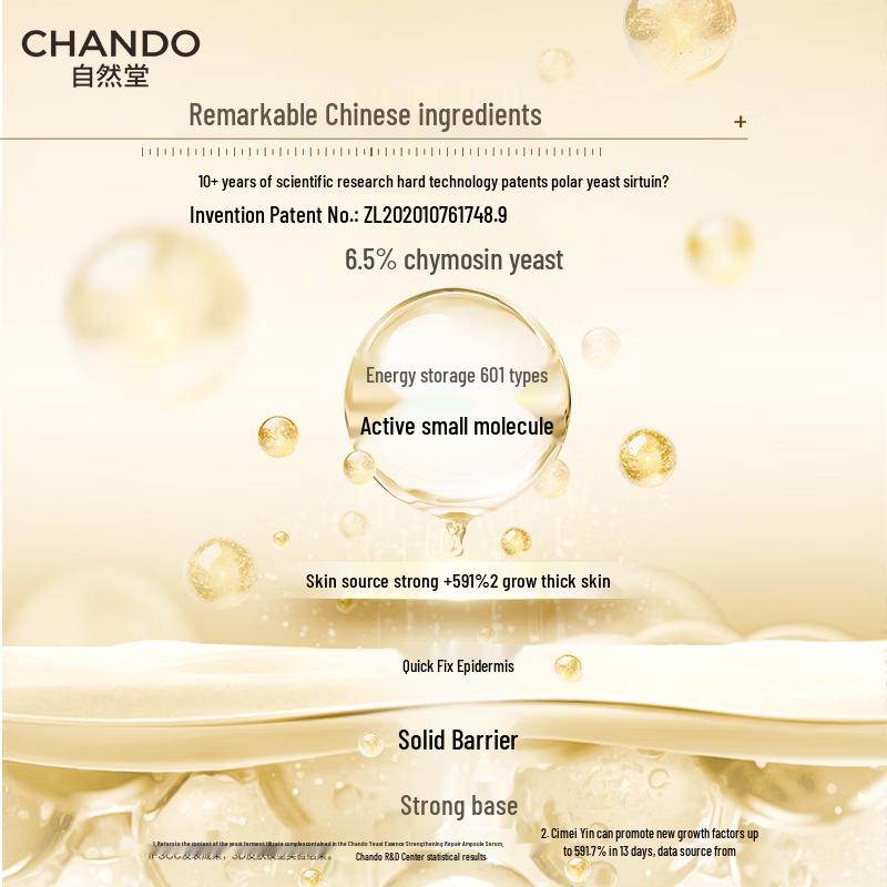 CHANDO Super Yeast Ampoule Mask (5-pack)
