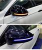 Skoda Octavia 2021+ Blue Sequential Rearview Mirror Turn Signal Light Modification
