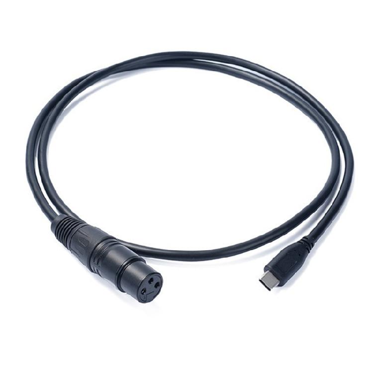 Кабель Type C к 3-контактным XLR, USB Type C к 3-контактным XLR штекер/гнездо Кабель-адаптер Разъемы, Балансный кабель XLR к Type C