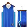 Men Women Basketball Jersey Set Gradient Design Breathable Loose Fit Training Game Uniform Fall