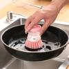 Dispenser Household Kitchen Accessories Scrubber Dish Brush Cleaning Tool Pot Brush Cleaning Brush
