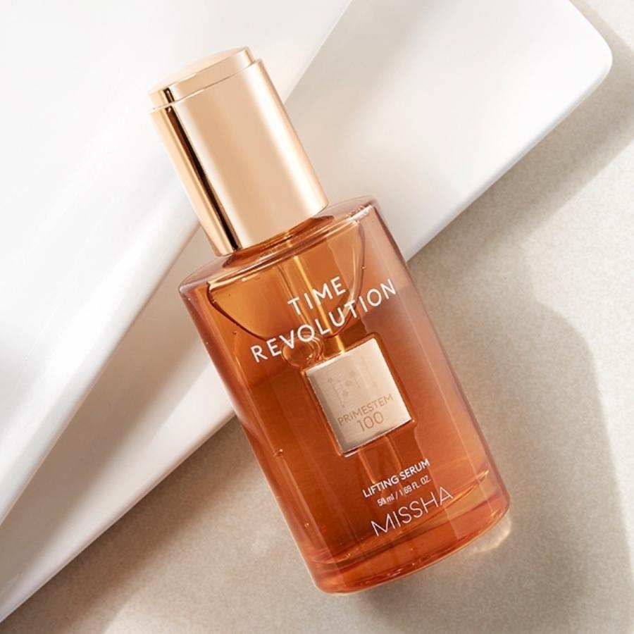 MISSHA Prime Stem 100 Lifting Serum 50ml Firming Anti-Aging Serum for Smooth and Youthful Skin