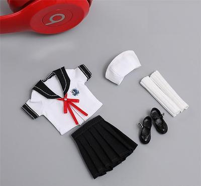 Toys Hobbies Scale Action Figure Compatible with TBLeague Body Cdtoys Cd047 High School Girl Sailor Uniform and Shoes Set and Head Not & [TOYBARJAPAN]
