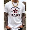 Sommer, Herren Sport T-Shirt, Mikro-Stretch Strickware, Bedrucktes T-Shirt, Normale Passform, Mikro-Stretch Kleidung, Lässiger Stil, Sommer T-Shirt