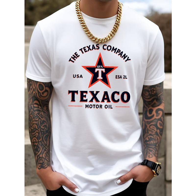 Sommer, Herren Sport T-Shirt, Mikro-Stretch Strickware, Bedrucktes T-Shirt, Normale Passform, Mikro-Stretch Kleidung, Lässiger Stil, Sommer T-Shirt