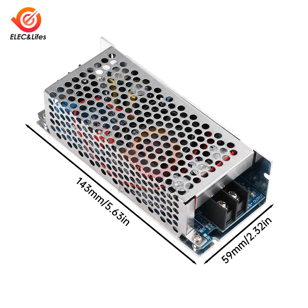 111W Boost Converter 11A DC 11.1-61V to DC11-81V Adjustable Constant Current Step-Up Power Module CC CV Voltage Regulator Module