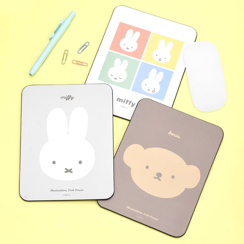 Gourmandise Miffy Mouse Pad Face MF-529C