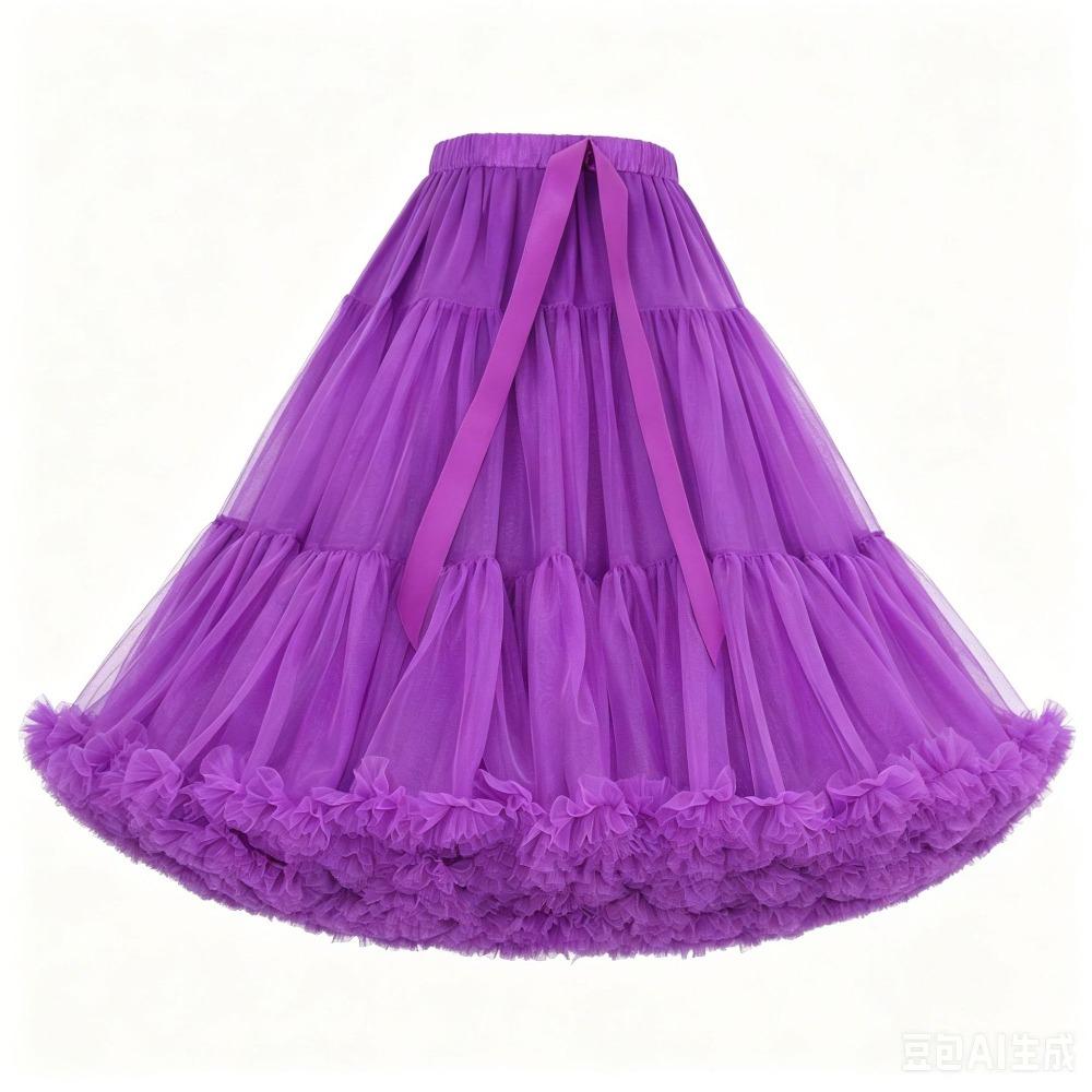 Super Puffy Petticoat Boneless Design Knee Length Petticoat Boneless Underskirt Rockabilly Styling