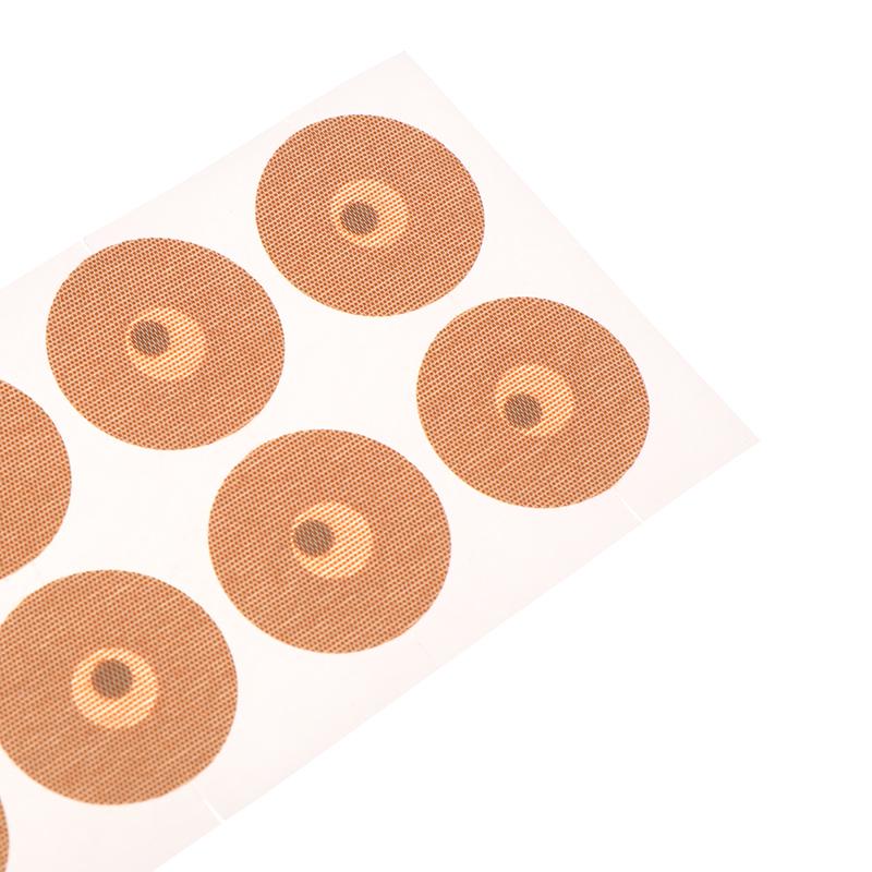 10 szt./arkuszy magnetycznych punktów akupunktury ciała koraliki przymocowane do naklejek magnetycznych, aby wyeliminować ból magnes trwały