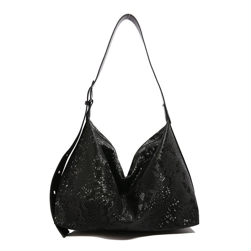 Bag women's new literary and retro high-end women's shoulder bag casual versatile commuting large-capacity portable women's bag