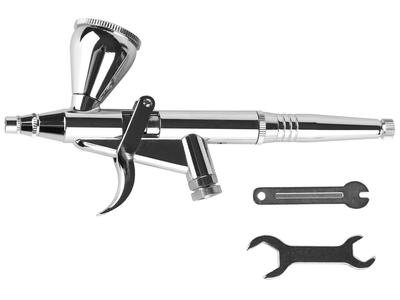 SOUL POWER Airbrush Trigger Type Handpiece with Separate Cup, 0.3mm Diameter, for Plastic Model Painting, Art, and DIY