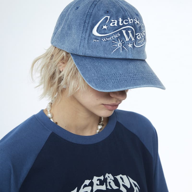 SSERPE Fisherman Cap Washed Blue
