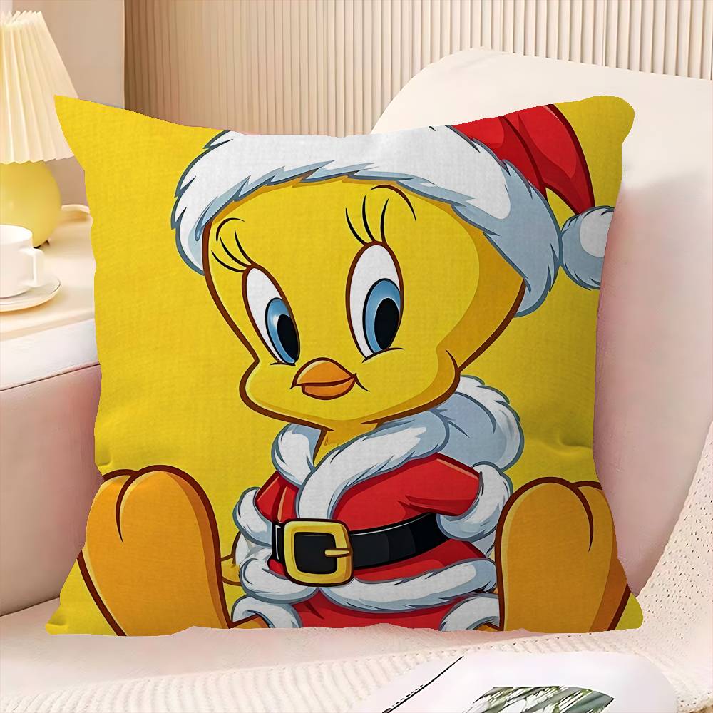 Cartoon TTweetys Bird Personalized picture text home decorative pillows Household Gifts xcm