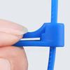 Nylon Reusable Cable Zip Ties Releasable Fixed Binding Color Black White Disassembly May Loose Slipknot Cable Ties Cable Ties