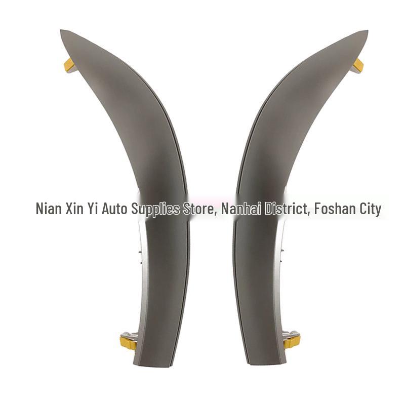 Corolla Center Air Vent & CD Panel Trim Bright Strip (55436-02330, 55435-02370) Silver Gray Right