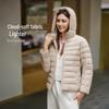 Tamboer Women's Lightweight Hooded Down Jacket