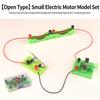 Metal and Plastic D C Motor for School Physics Laboratory Easy Assembly Design for Electromagnetism Teaching Activity