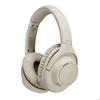 Auriculaires Bluetooth - AUDIO TECHNICA - Beige - Autonomie 90 Heures - Sans Fil - Micro Intégré