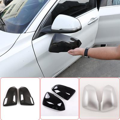 För BMW X1 F48 2016- ABS Kolfiber Backspegelkåpa Trim För BMW 2-serie F45 F46 Gran Active Tourer 2015-
