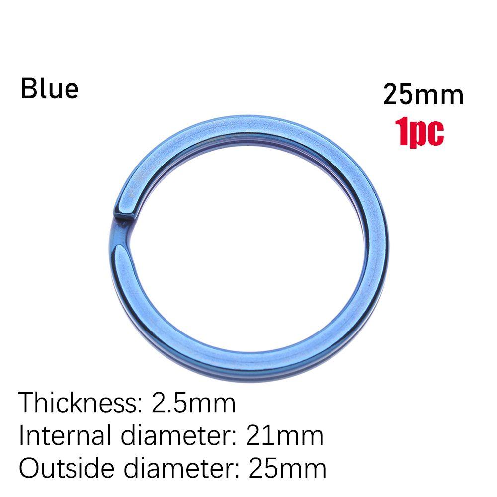 1/2 ks Vysoce kvalitní kroužek s klipem z titanové slitiny, přezka na klíče, přenosný držák, EDC klíčenka, kroužek na klíče