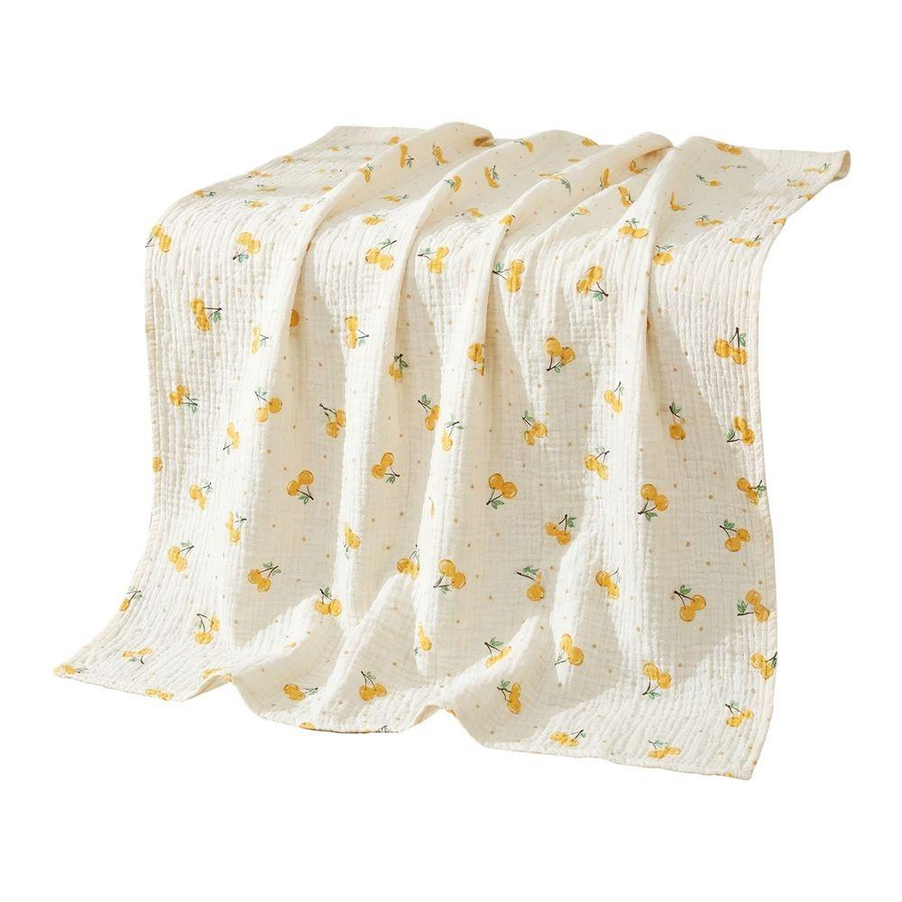 Soft Muslin Swaddle Cotton Kids Bath Towel Fashion Baby Blanket  Girls