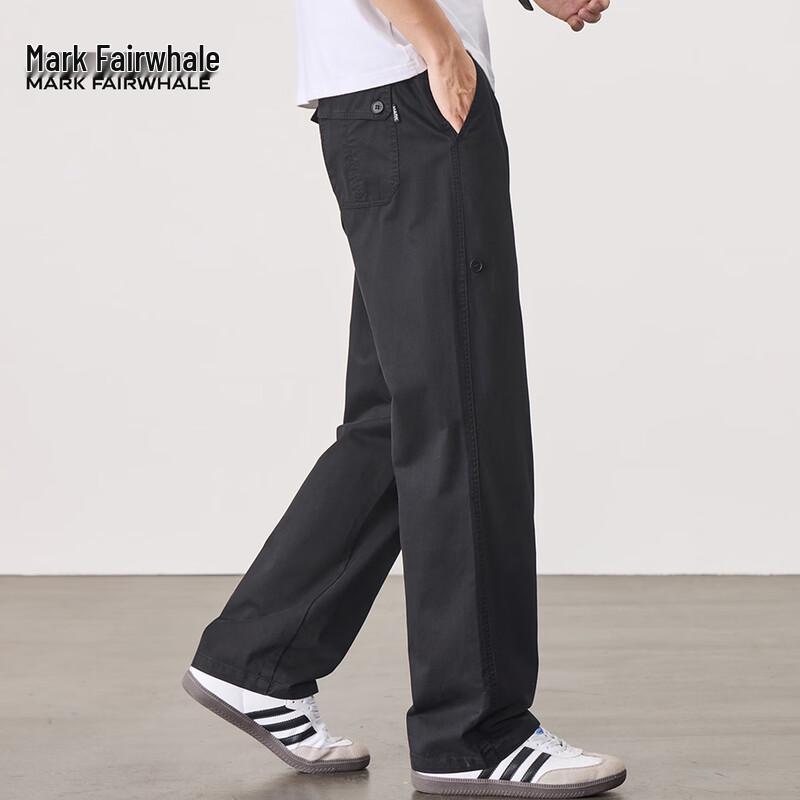 

Mark Fairwhale Men s Straight-Leg Casual Cotton Pants 3XL