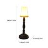 LED Vintage LED Night Light White/Coffee Table Lamp Ambient Bedside Lamp  Hot Toys