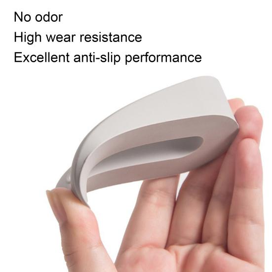 Donut Door Stopper Wedge No Drilling Tile Concrete Wooden Anti-collision Carpet Anti-slip Windproof Floor Decorative Doorstop