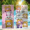 Cartoon L-Lankyboxes-S Towel Quick Drying Beach Towels Are Suitable For Swimming Pools Camping Yoga And The Gym