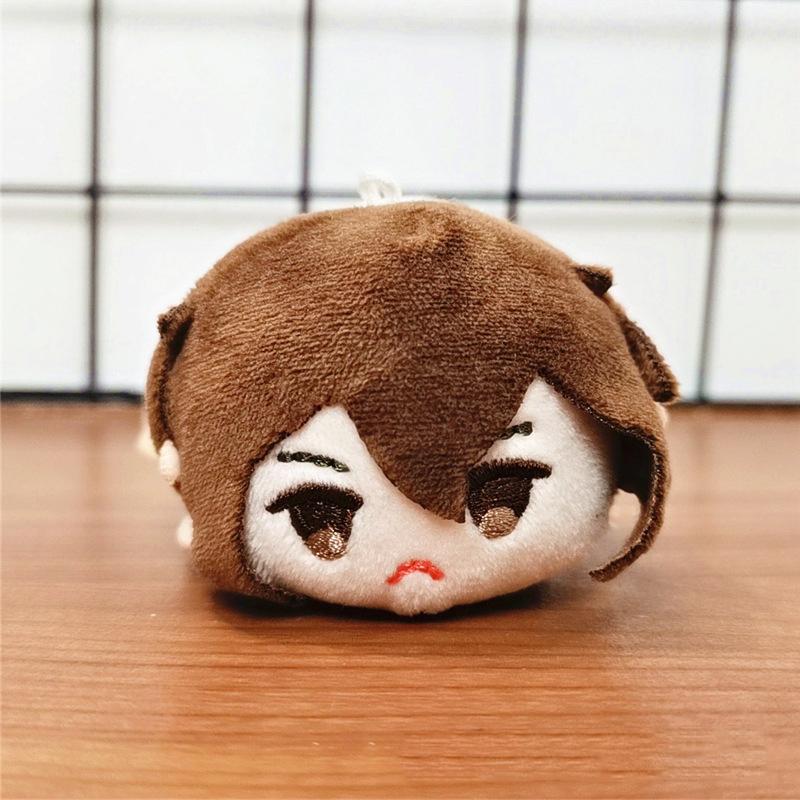 9Cm Anime Hanger Pluche Pop Zacht Speelgoed Nakahara Chuuya Dazai Osamu Ryunosuke Tas Sleutelhanger Cosplay Rekwisieten Fan Cadeaus