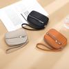 Portable PU Leather Women Wallet Purse Card Bag Coin Purse Zipper Mini Key Bag Outdoor