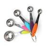 5Pcs Stainless Steel Measuring Cups And Spoons Set Kitchen Accessories For Baking Cake Cooking Making Measuring Kitchen Tools