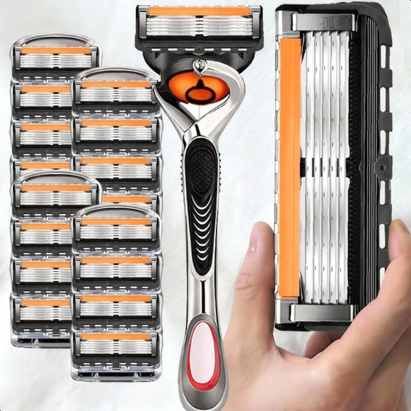 Jilisuoli Precision 5-Layer Manual Razor with Anti-Scratch Blade Holder